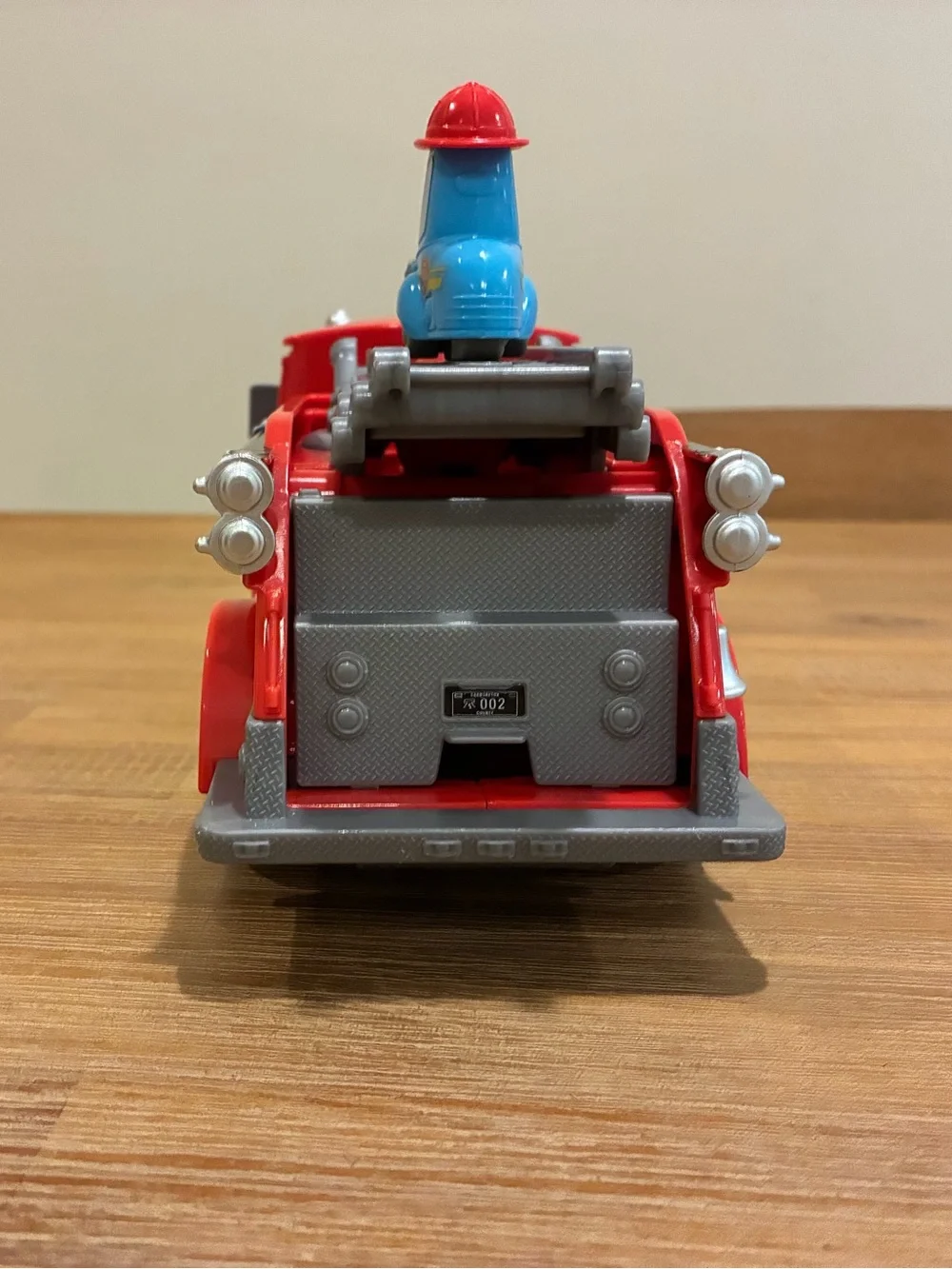 Lightening McQueen RED Rescue Fire Truck Toy